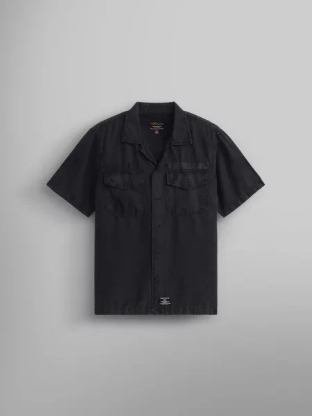 Alpha Industries Куртка-сорочка чорний