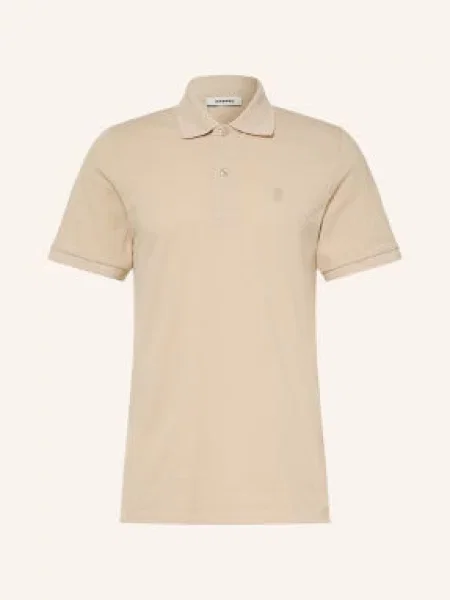 Sandro Koszulka Polo Piqué O Klasycznym Kroju beige beżowa