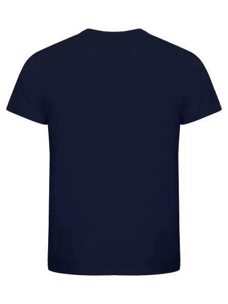Clique Classic OC-T T-shirt z bawełny organicznej krój klasyczny – dark niebieska