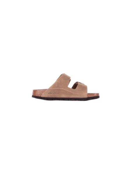 Šľapky Birkenstock s prackou béžová