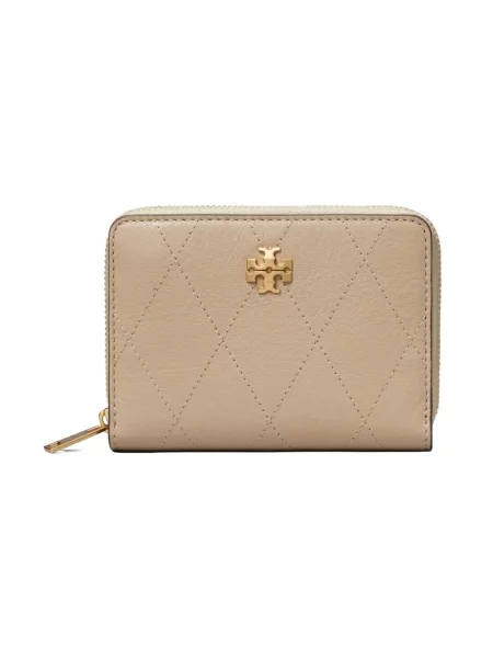 Portfel Tory Burch beżowy