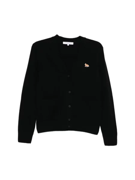 Sweter Maison Kitsune czarny