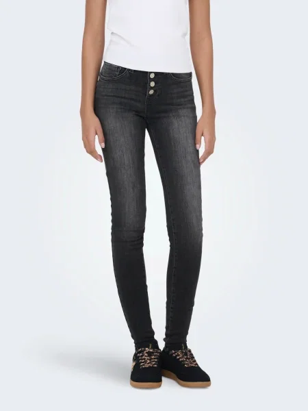 ONLY Jeans ONLPower denim negru