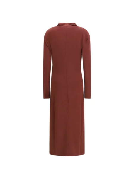 Rochie Brunello Cucinelli din jerseu roșu