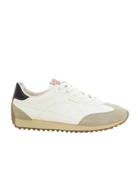 Sneakersy Gant skórzane beżowe