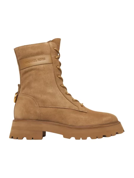 Botki Michael Kors zamszowe brązowe