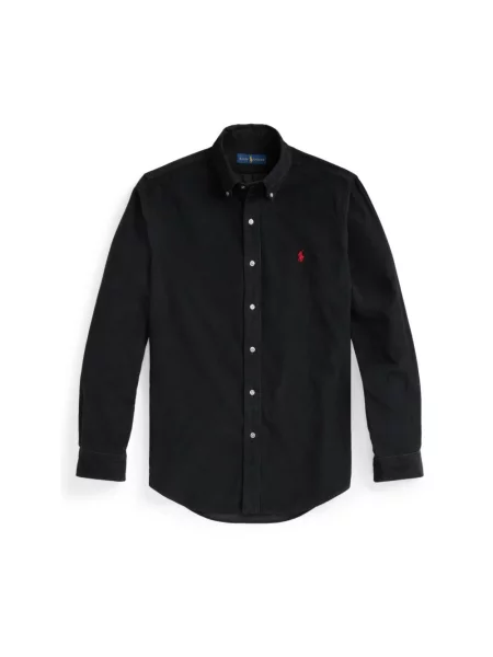 Koszula Polo Ralph Lauren sztruksowa czarna