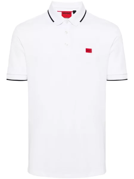 Polo Hugo alb