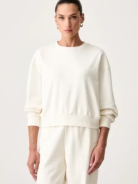Guess hanorac oversized pentru femei cu PHOEBE bej
