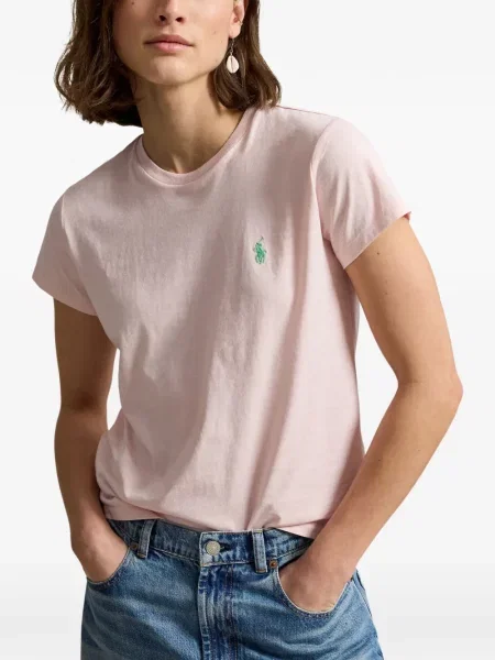 Хавлиени препасан карирана риза Polo Ralph Lauren синьо