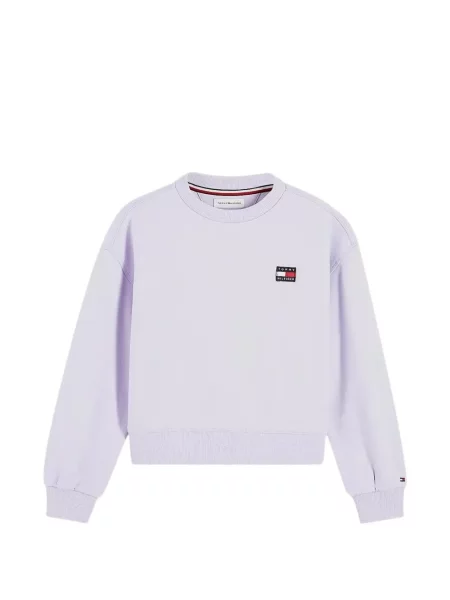 Bluza dziecięca Tommy Hilfiger fioletowa