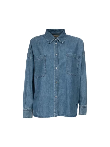 Bluzka Weekend Max Mara niebieska