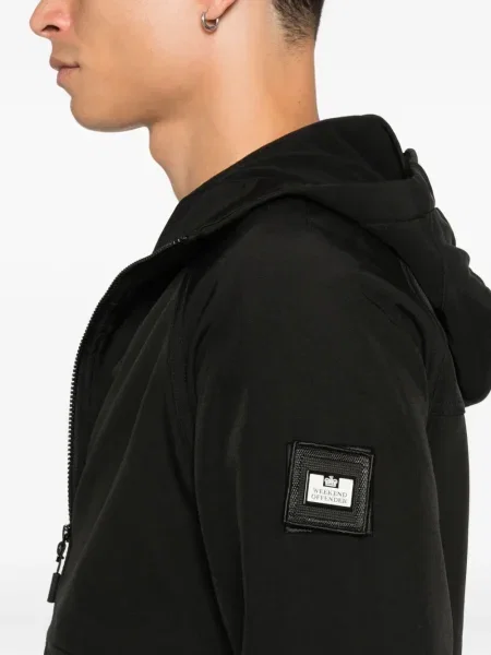 Geacă Weekend Offender cu glugă negru