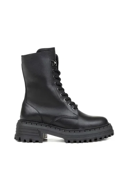 Шкіряні Чоботи Alex Bell чорний