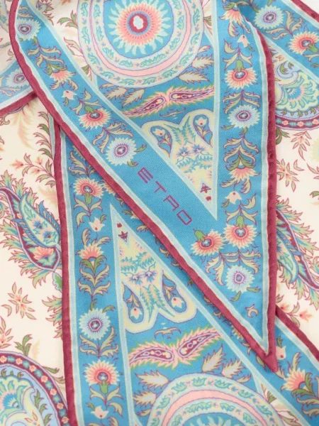Fular Etro cu imagine cu model paisley