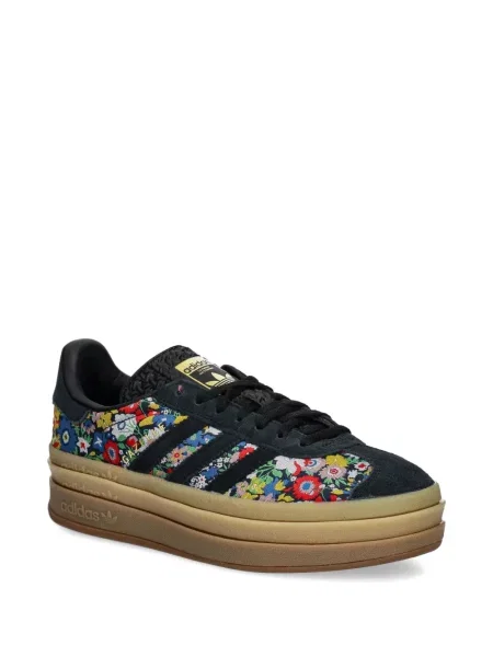 Sneakerși Adidas Gazelle cu model floral cu imagine negru