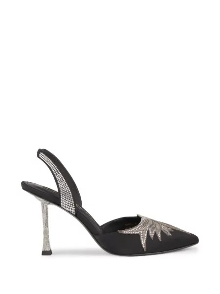 Pantofi cu toc Kat Maconie slingback negru