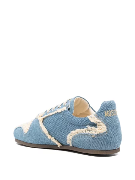 Sneakerși Moschino albastru