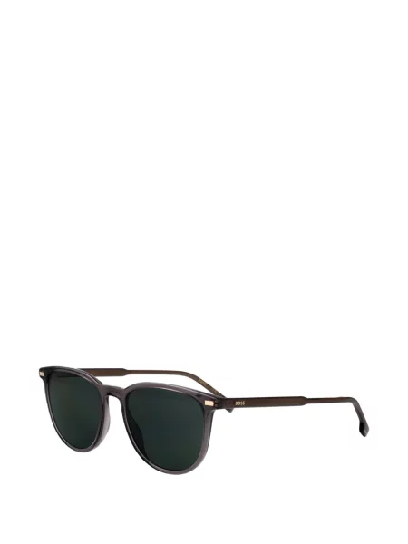 Ochelari de soare ovali Boss gri