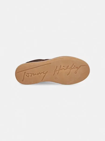 Tommy Hilfiger маратонки за деца кафяво
