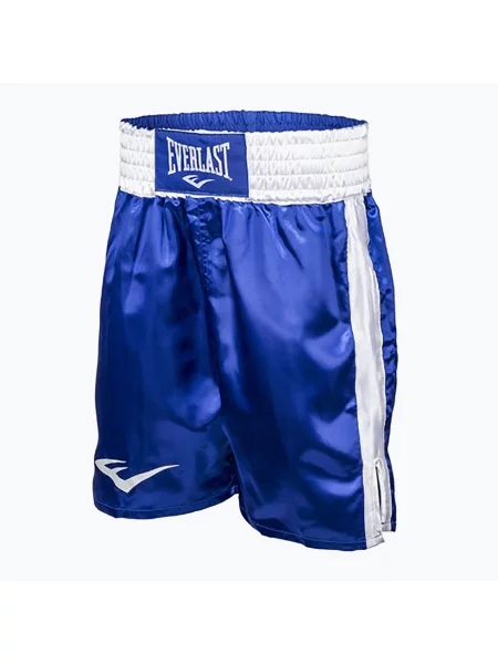 Мъжки шорти за тренировка Everlast Trunks Pro blue/white бяло