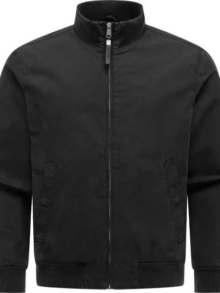 Ragwear Φθινοπωρινό και ανοιξιάτικο μπουφάν Crusien' μαύρο