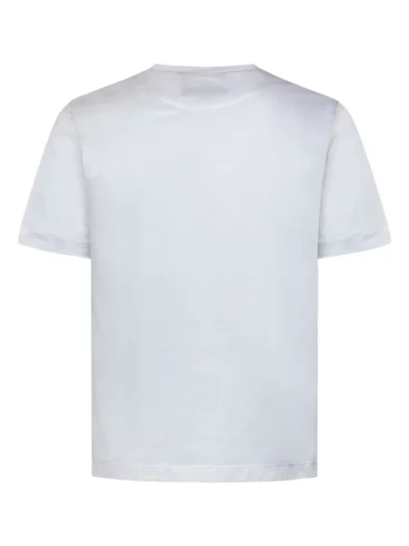 Tricou Franzese Collection din jerseu alb