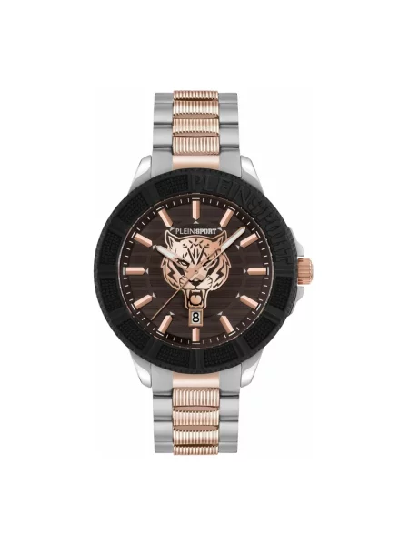 PLEIN SPORT zegarek CITY RUSH srebrny szary