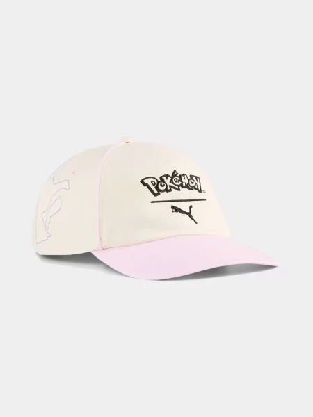 PUMA x Pokemon Dad Cap Кепка Унісекс Комбінований верх білий