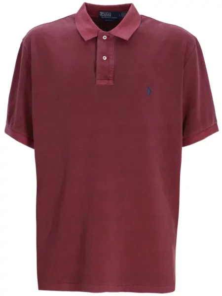 Поло тениска Polo Ralph Lauren бродирана зелено
