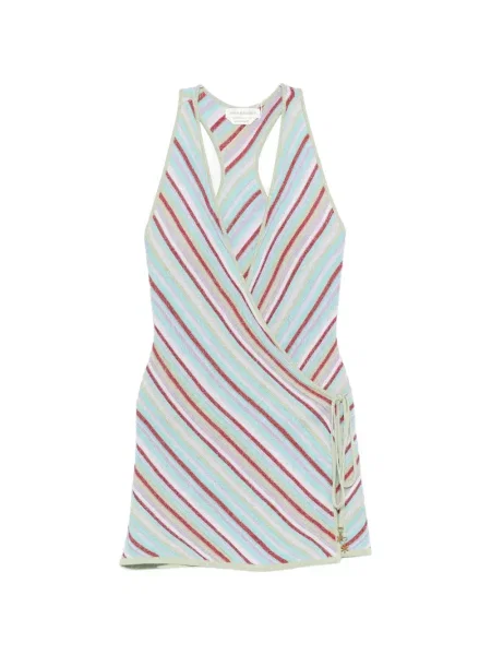 Rochie mini Asta Resort plic albastru