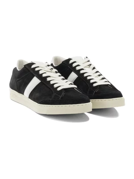 Sneakersy Tom Ford skórzane czarne