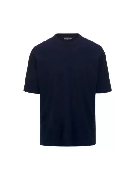 Krótki sweter K-way niebieski