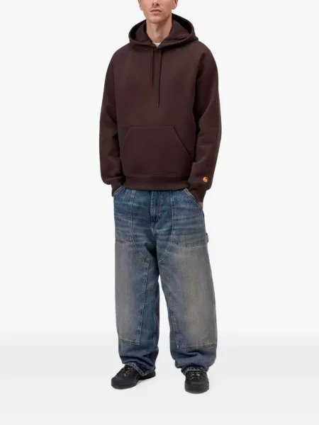 Hanorac cu glugă Carhartt Wip maro