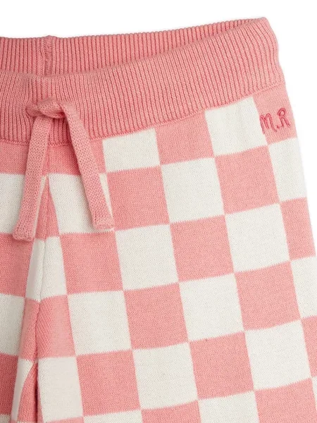 Mini Rodini штани wide leg дитячі Chess
