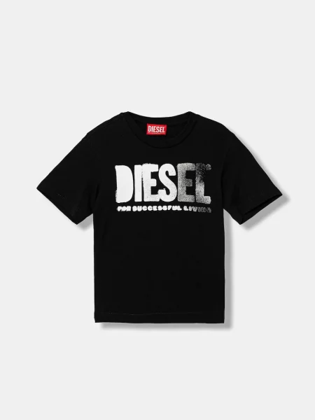 Diesel tričko THIDE OVER T-SHIRT černé