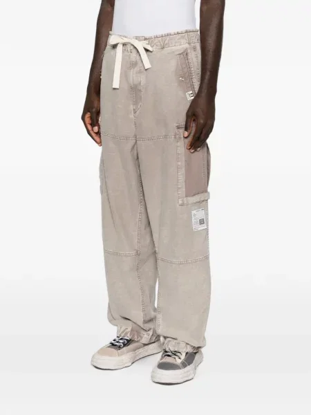Pantaloni cargo Maison Mihara Yasuhiro cu cordon