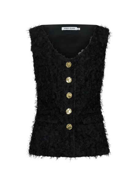 Top Anna Quan negru