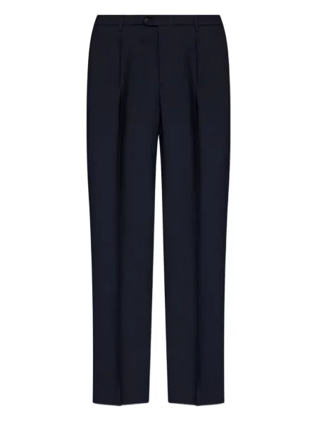 Pantaloni Etro de lână albastru