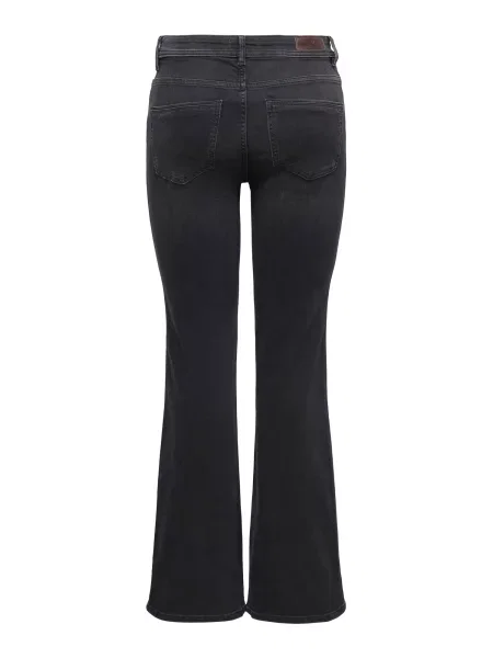 Only Tall Džínsy ONLWAUW denim sivý