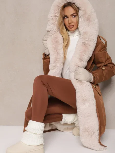 Geacă Semilaura maro