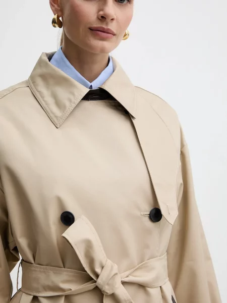 Тренч Max&co бежевый