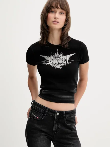 Diesel tricou negru