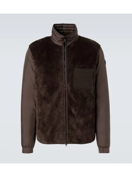 Jakna Moncler smeđa