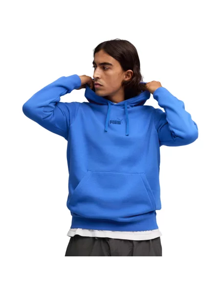 Bluza Puma ESS Logo Centered Hoodie niebieska