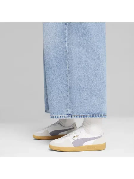 Sneakersy unisex Palermo ze skóry białe