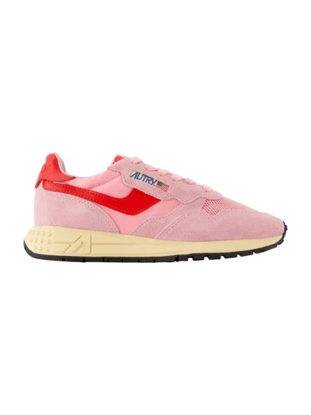 Sneakersy Autry skórzane różowe