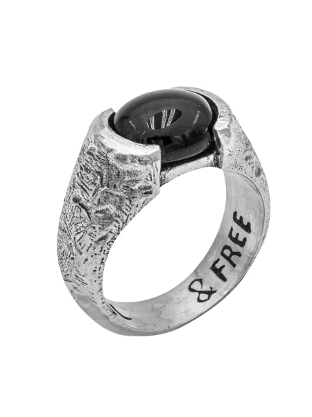 Haze&Glory Gyűrűk Liberty / ezüst fekete