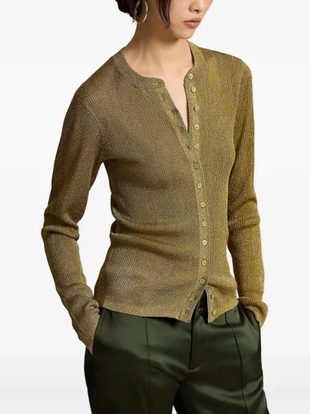 Gulerat cămașă Polo Ralph Lauren cu broderie din poplin gri