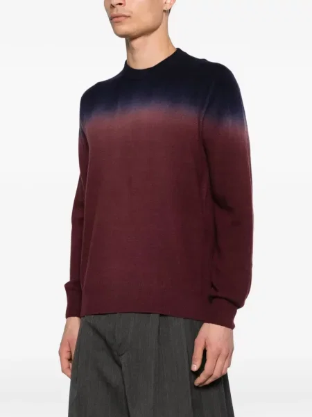 Pulover Jil Sander lung roșu